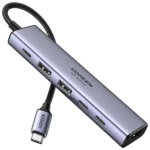 UGREEN 35999 USB-C Docking Station – HDMI 4K@60Hz, 2× USB-A, 2× USB-C, 10Gbps, PD