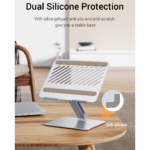 UGREEN 40291 Adjustable Laptop Stand (Silver) - Image 6