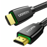 UGREEN 40408 HDMI Cable, Braided – Male-to-Male, 1m
