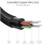 UGREEN 40675 3.5mm Audio Extension Cable, Braided – Male-to-Female, 2m (Black) - Image 4
