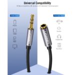 UGREEN 40675 3.5mm Audio Extension Cable, Braided – Male-to-Female, 2m (Black) - Image 6