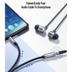 UGREEN 40675 3.5mm Audio Extension Cable, Braided – Male-to-Female, 2m (Black) - Image 9