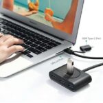 UGREEN 40850 USB 3.0 Hub with USB-C Port 1m (Black) - Image 4