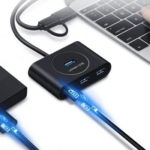 UGREEN 40850 USB 3.0 Hub with USB-C Port 1m (Black) - Image 3