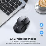 UGREEN 45012 Ergonomic Wireless Mouse – 2.4GHz (AAA Battery Not Included) - Image 4