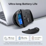 UGREEN 45012 Ergonomic Wireless Mouse – 2.4GHz (AAA Battery Not Included) - Image 3