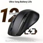 UGREEN 45012 Ergonomic Wireless Mouse – 2.4GHz (AAA Battery Not Included) - Image 8