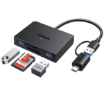 UGREEN 45167 USB-C /USB-A To TF/SD 3.0 + 2xUSB-A 3.0 Card Reader TF/SD 3.0 + 2xUSB-A 3.0
