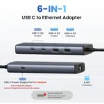 UGREEN 45320 USB-C Docking Station – 2× USB-A, 2× USB-C, Gigabit LAN, PD - Image 2
