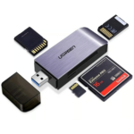 UGREEN 50541 USB-A 3.0 to TF/SD/CF/MS Multifunction Card Reader Multi-Read - Image 3