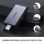 UGREEN 50541 USB-A 3.0 to TF/SD/CF/MS Multifunction Card Reader Multi-Read - Image 6