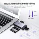 UGREEN 50541 USB-A 3.0 to TF/SD/CF/MS Multifunction Card Reader Multi-Read - Image 5