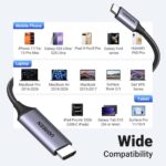 UGREEN 50570 USB-C to HDMI Cable, Aluminum Shell – Male-to-Male, 1.5m (Gray/Black) - Image 9