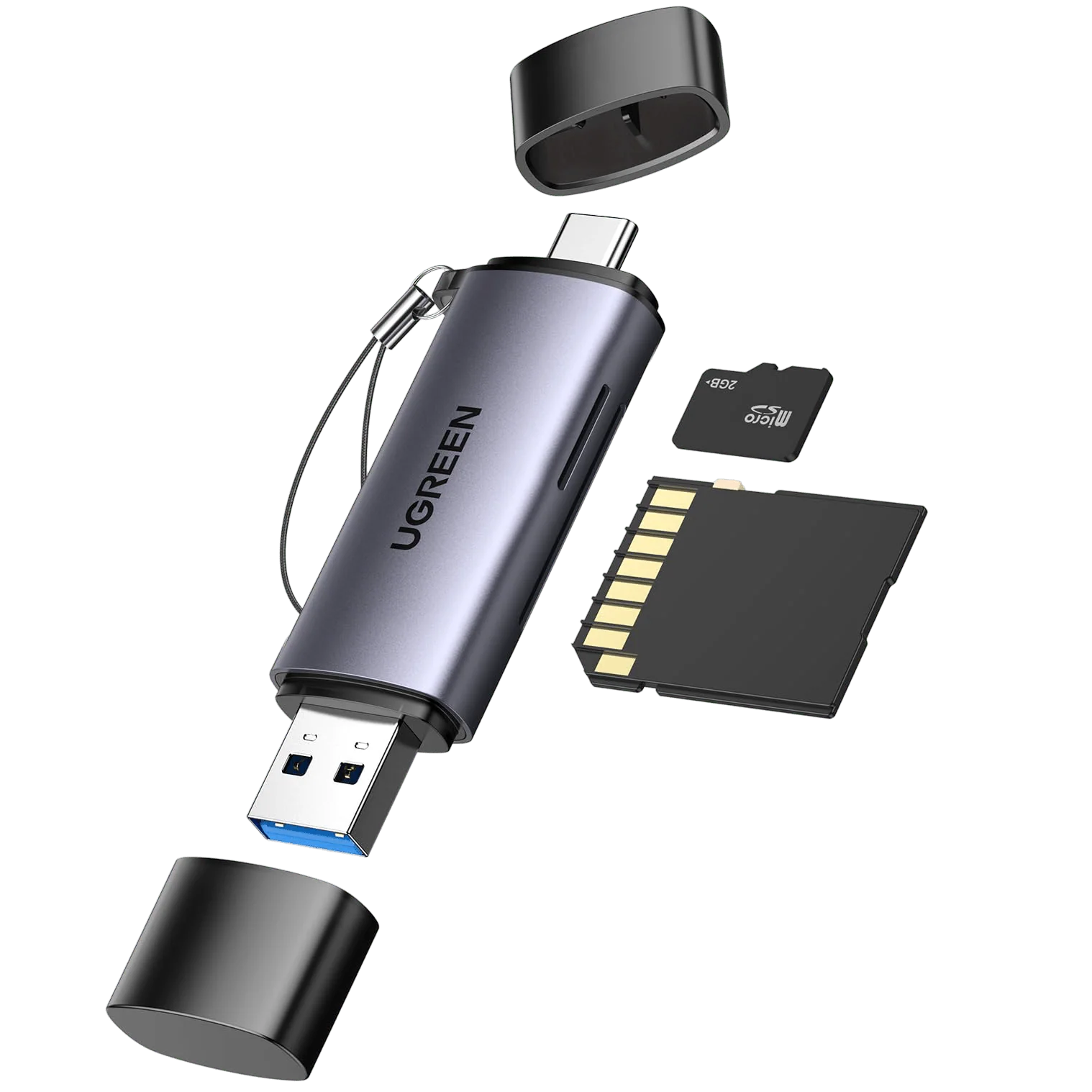 UGREEN 50706 USB-C USB-A Card Reader UGREEN 50706 USB-C/USB-A Card Reader - Image 1