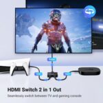 UGREEN 50966 2 In 1 Out HDMI Switcher 4K@60Hz Bi-Directional HDMI Switcher - Image 7