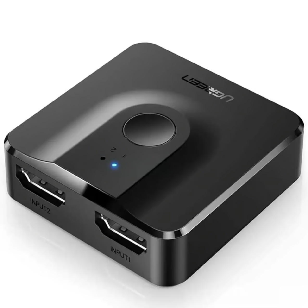 UGREEN-50966-HDMI-2-In-1-Out-4K@60Hz-Bi-Directional-HDMI-Switcher UGREEN 50966 2 In 1 Out HDMI Switcher 4K@60Hz Bi-Directional HDMI Switcher - Image 1
