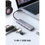 UGREEN 50985 USB 3.0 4-Port Hub – Metallic Finish, 0.15m Cable - Image 7