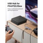 UGREEN 50985 USB 3.0 4-Port Hub – Metallic Finish, 0.15m Cable - Image 6