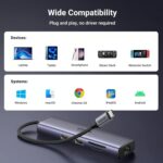 UGREEN 60515 USB-C Docking Station – With Gigabit Ethernet - Image 6