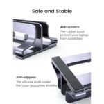 UGREEN 60643 Vertical Dual Slot Laptop Stand - Image 5