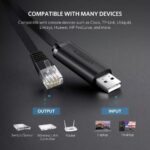 UGREEN 60813 USB to RJ45 Console Cable – 3m - Image 5