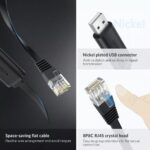 UGREEN 60813 USB to RJ45 Console Cable – 3m - Image 2
