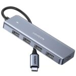 UGREEN 70336 USB 3.0 4-Port Hub – With USB-C Power Port