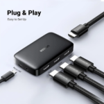 UGREEN 80125 HDMI Switcher 3 In 1 Out 4K@30HZ - Image 2