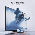 UGREEN 80125 HDMI Switcher 3 In 1 Out 4K@30HZ - Image 7