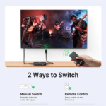 UGREEN 80125 HDMI Switcher 3 In 1 Out 4K@30HZ - Image 4