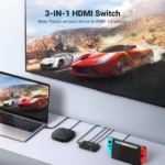 UGREEN 80125 HDMI Switcher 3 In 1 Out 4K@30HZ - Image 8