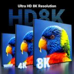 UGREEN 80404 HDMI 8K Cable, Braided – Male-to-Male, 3m (Black) - Image 2