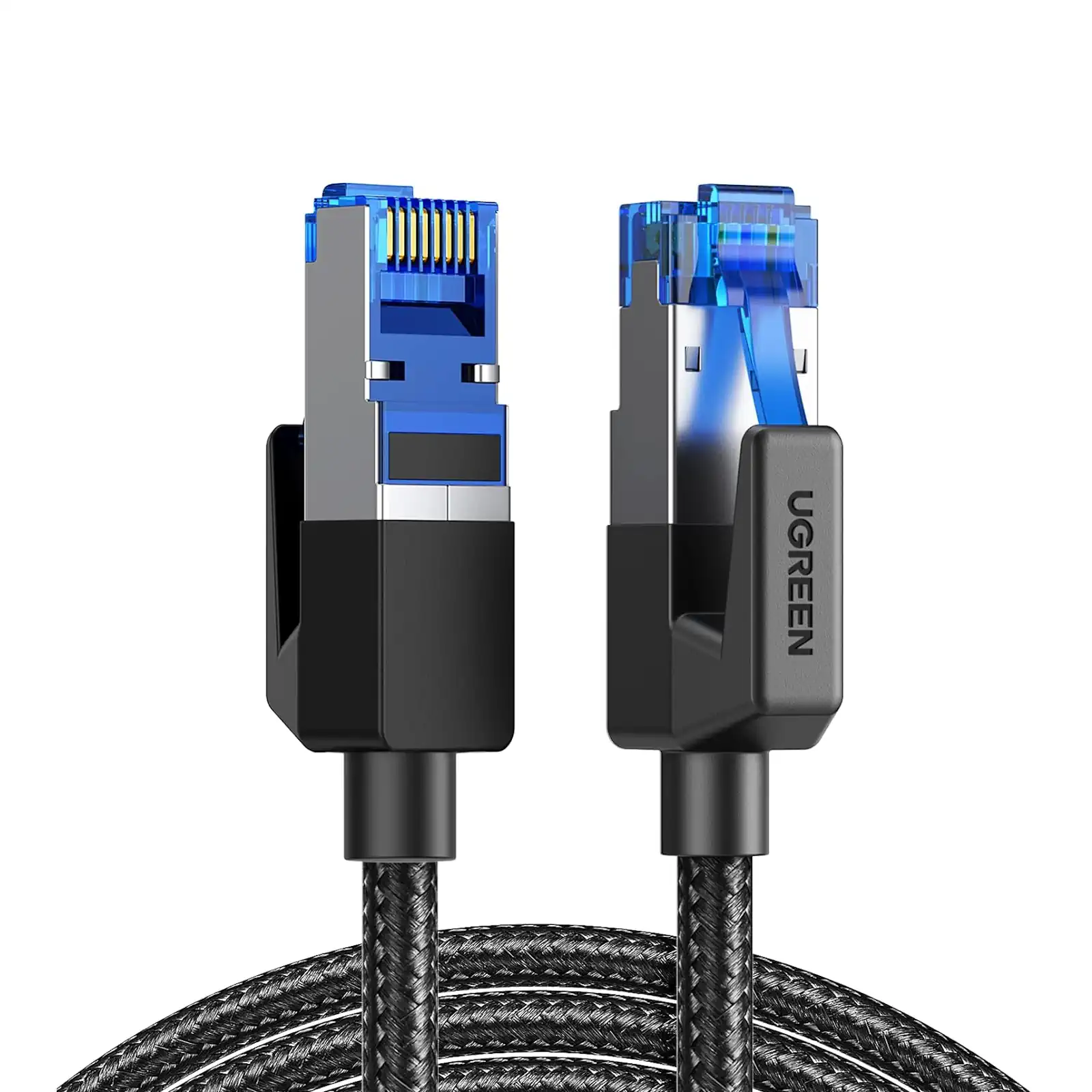 UGREEN-80429-Cat-8-Ethernet-Cable UGREEN 80429 Cat 8 Shielded Round Ethernet Cable, Braided – 1m - Image 1