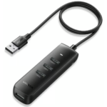 UGREEN 80657 USB 3.0 4-Port Hub 1m (Black)