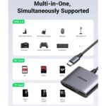 UGREEN 80798 USB-C to SD/TF + USB 2.0 Memory Card Reader - Image 6