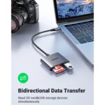 UGREEN 80798 USB-C to SD/TF + USB 2.0 Memory Card Reader - Image 7