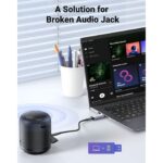 UGREEN 80864 USB-A To 3.5mm External Stereo Sound Adapter Gray - Image 2