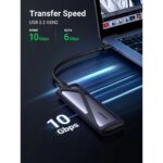 UGREEN 90264 M.2 NVMe/M.2 SATA SSD Enclosure(10Gbps) - Image 8