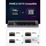UGREEN 90264 M.2 NVMe/M.2 SATA SSD Enclosure(10Gbps) - Image 6