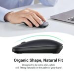 UGREEN 90372 Slim Portable Wireless Mouse (Black) - Image 3