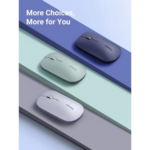 UGREEN 90373 Ultra-Slim Portable Wireless Mouse (Light Gray) - Image 8
