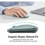 UGREEN 90374 Ultra-Slim Portable Wireless Mouse (Green) - Image 2