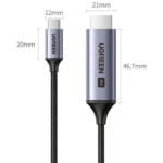UGREEN 90451 USB-C to HDMI 8K@60Hz Cable – 1.5m - Image 2