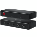 UGREEN 90514 HDMI Splitter 1 in 4 Out 4K@60Hz Support EDID HDCP 2.2/1.4 3D HDR