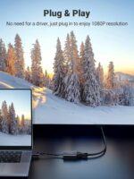 UGREEN 90813 HDMI to VGA converter without Audio (with Power Port) 1080P @ 60Hz - Image 5