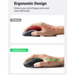 UGREEN 90855 Ergonomic Wireless Mouse – 2.4GHz & Bluetooth - Image 4
