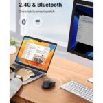 UGREEN 90855 Ergonomic Wireless Mouse – 2.4GHz & Bluetooth - Image 5