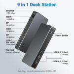 UGREEN 90912 USB-C Docking Station – 2× HDMI 4K@60Hz, 2× DP, 2× USB-A, USB-C, Gigabit LAN, PD - Image 4