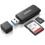 UGREEN 40752 USB 3.0 to TF + SD Dual Card Reader (Black) - Image 2