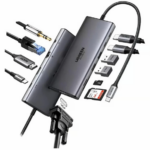 UGREEN 45520 USB-C Docking Station – HDMI 4K@60Hz, VGA, 2× USB-C, 2× USB-A, Gigabit LAN, SD/TF, 3.5mm, PD - Image 3